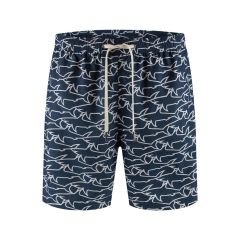 WHITE SHARKS ON NAVY                    