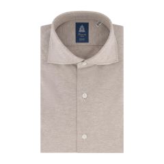 SOLID BEIGE JERSEY IN COT CASH