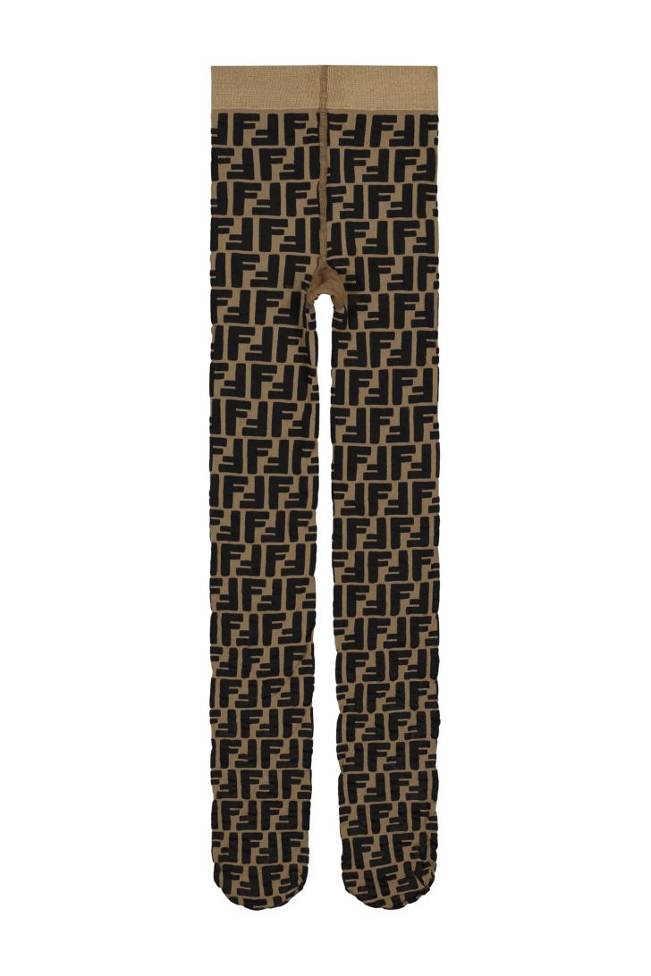 Fendi COLLANT FEM LOGO FF 50 DEN Snel thuisbezorgd Paul Zeist