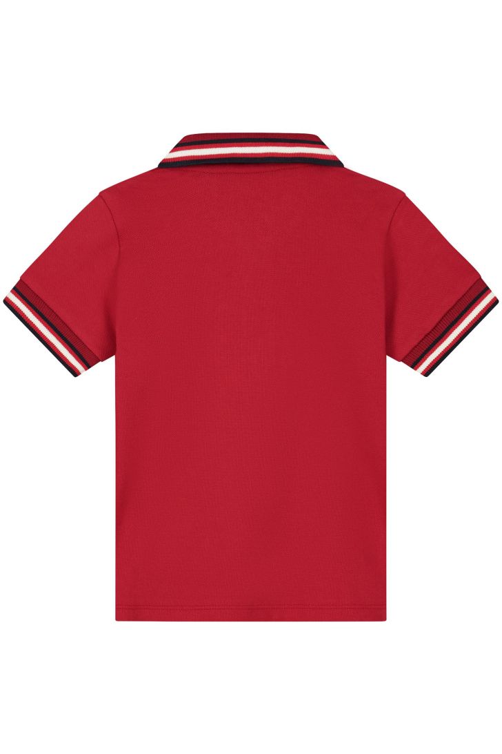 Moncler polo deals rood