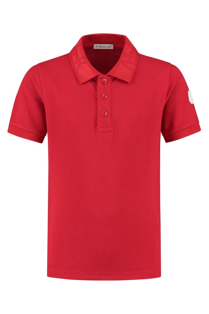 Maglia polo best sale manica corta moncler