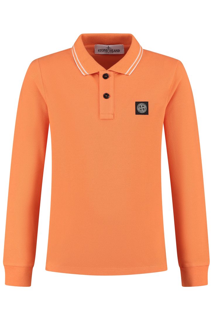 Stone island polo oranje hotsell