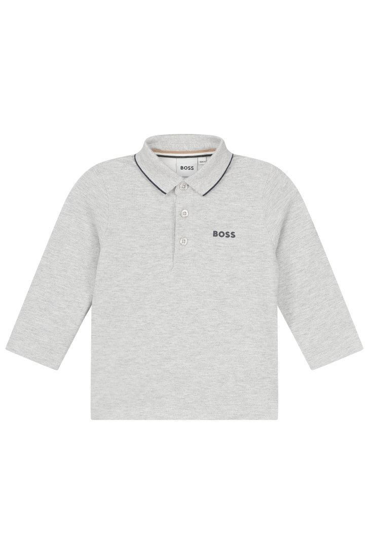 Hugo boss polo lange mouw clearance