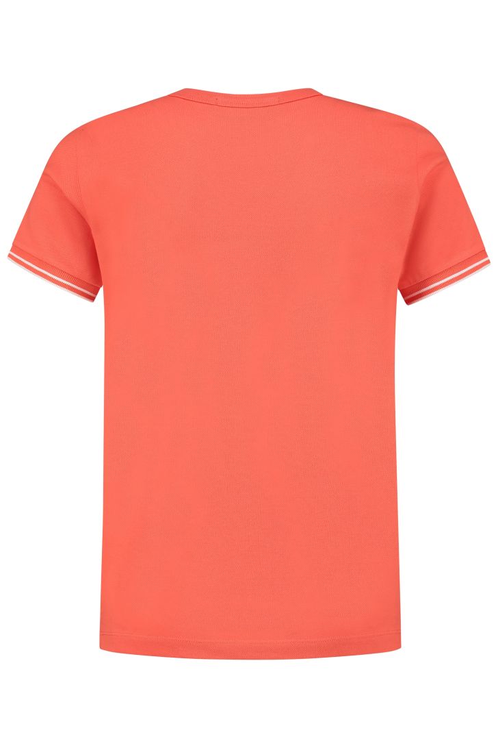 Stone island sales shirt rood