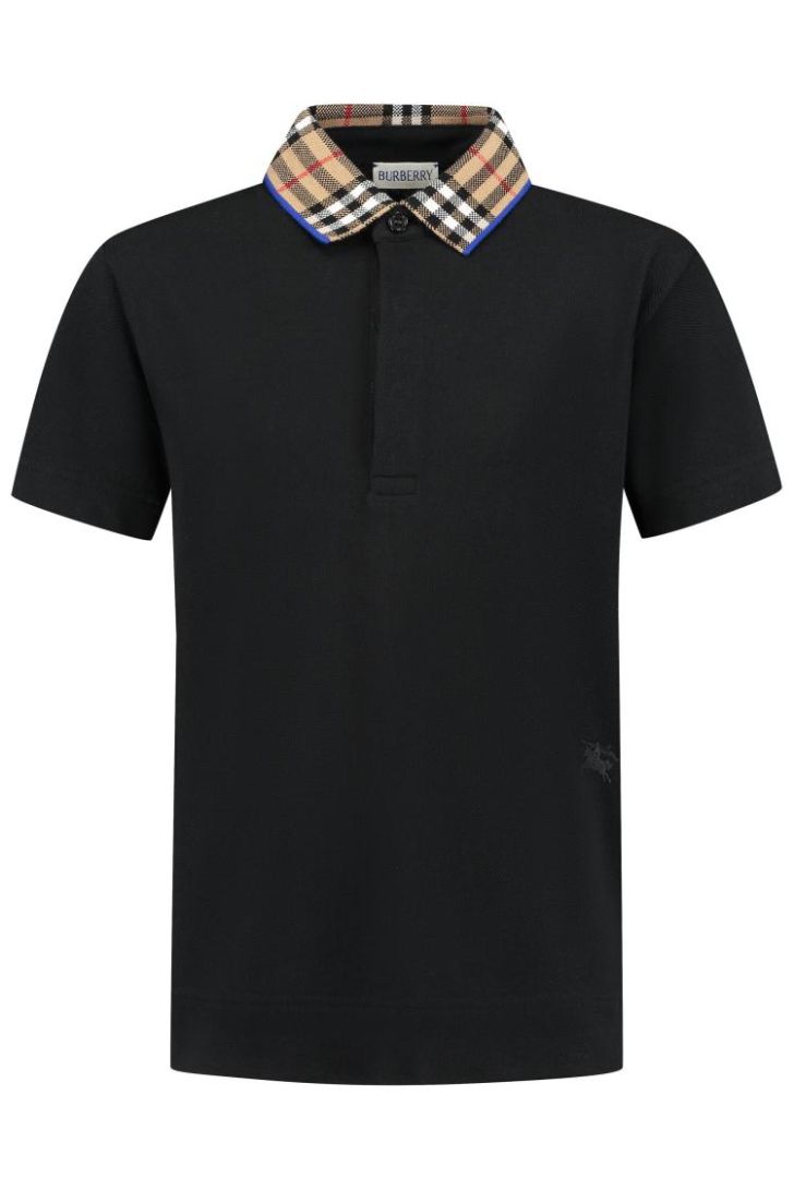 Burberry polo zwart online