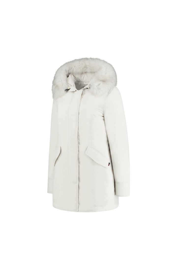 W's luxury arctic parka fox outlet