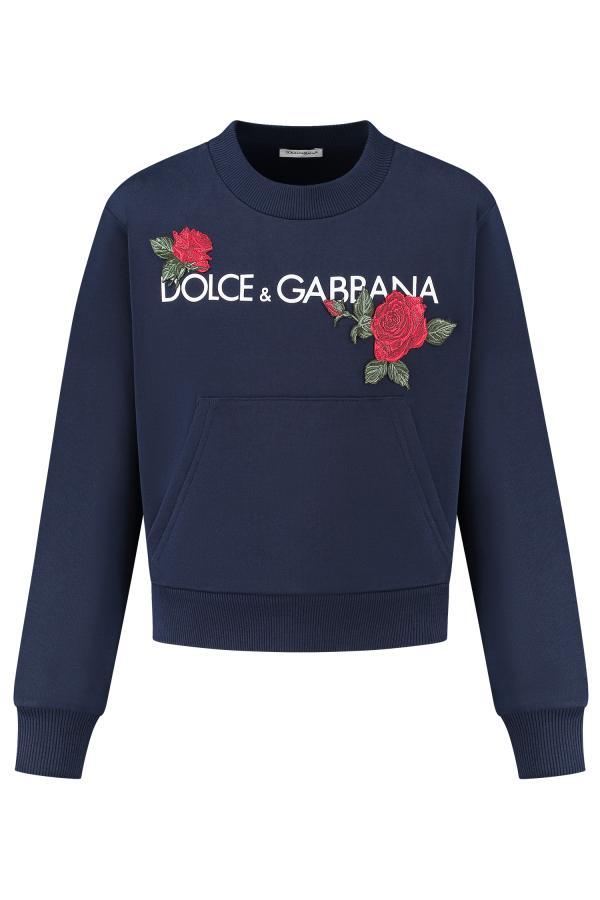 Dolce___Gabbana_____L5JW9A___G7J7VB0065_____Meisjeskleding_____Blauw
