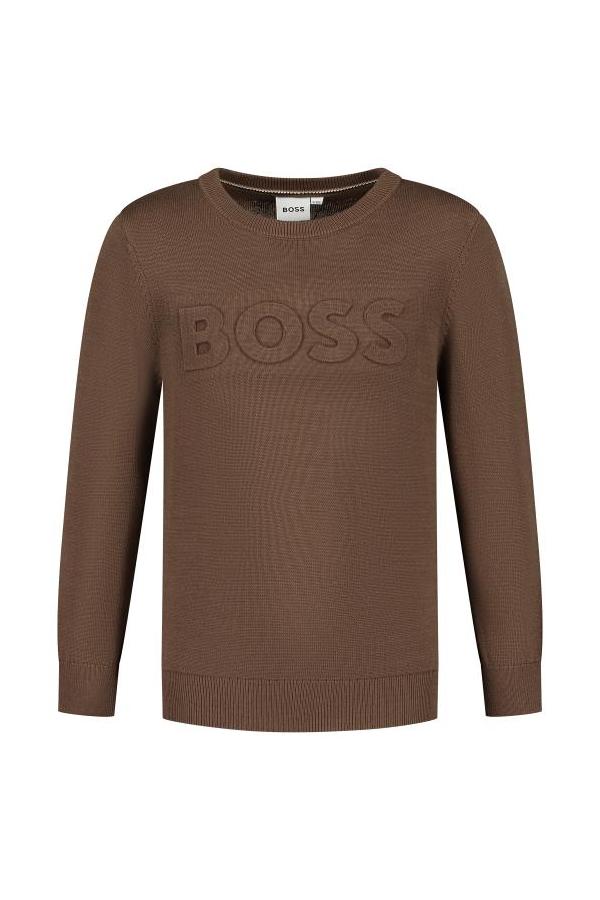 Hugo_Boss_____J25Q06343_____Jongenskleding_____Bruin