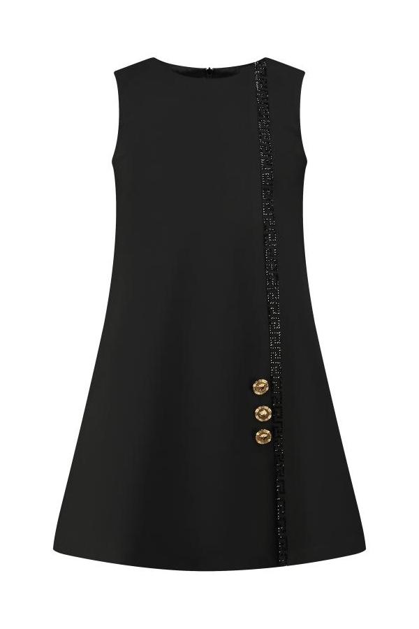 Versace_____10113401A08328_2B200_____Meisjeskleding_____Zwart