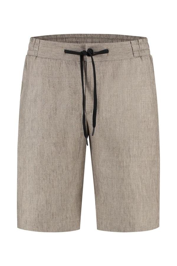 116022_____Berwich_____short_spiaggia_lm104_lt_brown______Herenkleding_____Bruin