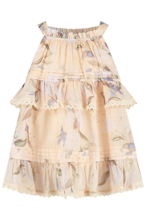 116025_____Zimmermann_____0660TSS255CRMBOTFLO_____Meisjeskleding_____Beige