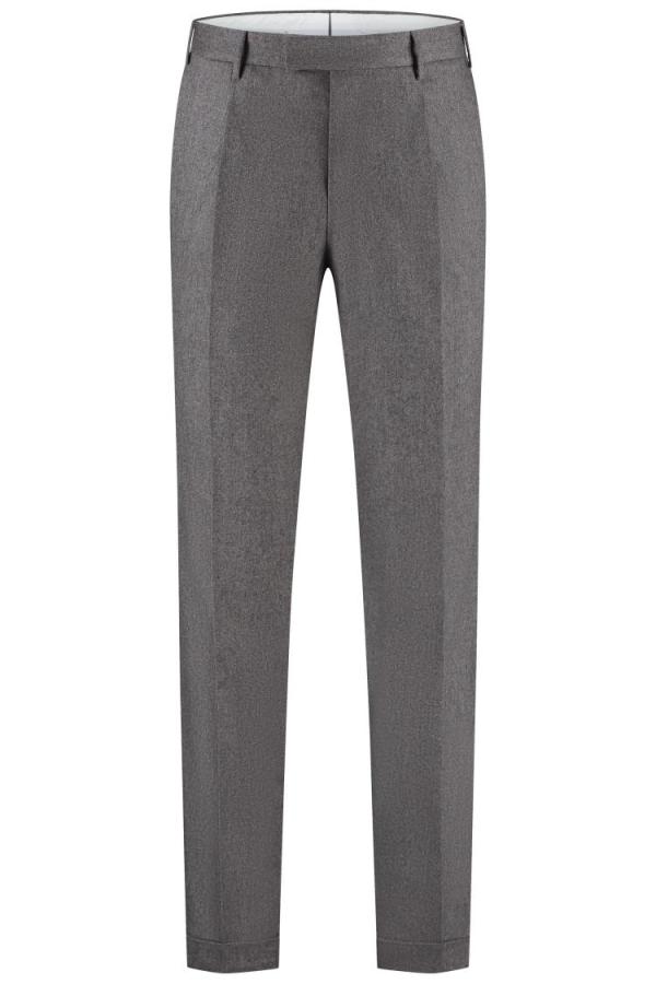 Pantalone  - MASTER, 1 Pleat, Diagonal Pockets, Flap Back Pockets, Turn-Up